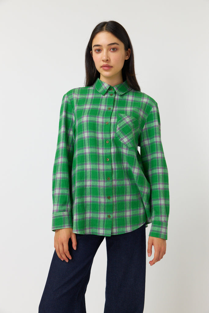 Sylvester Plaid Shirt - Green