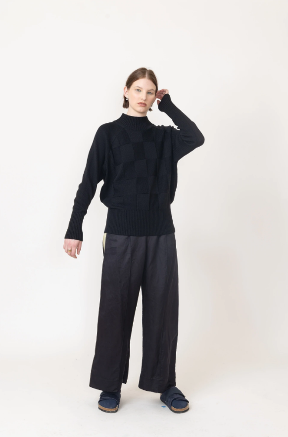 Company Of Strangers Polly Sweater -Black