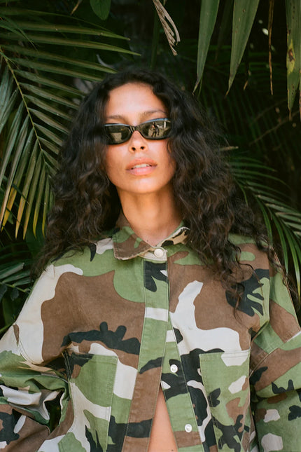 Kinga Csilla Camuffare Cin Shirt - Camouflage