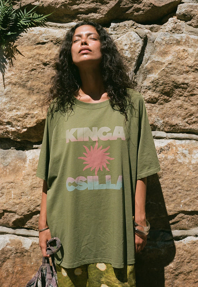 Kinga Csilla Sunset Tee - Olive