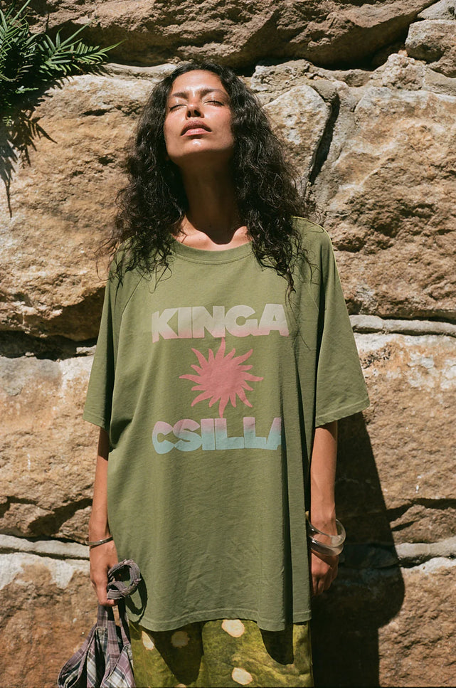 Kinga Csilla Sunset Tee - Olive