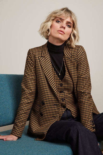 King Louie Tina Blazer - Norman Check