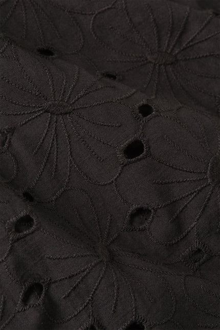 King Louie Kiki Kaftan - Brava Broderie - Black