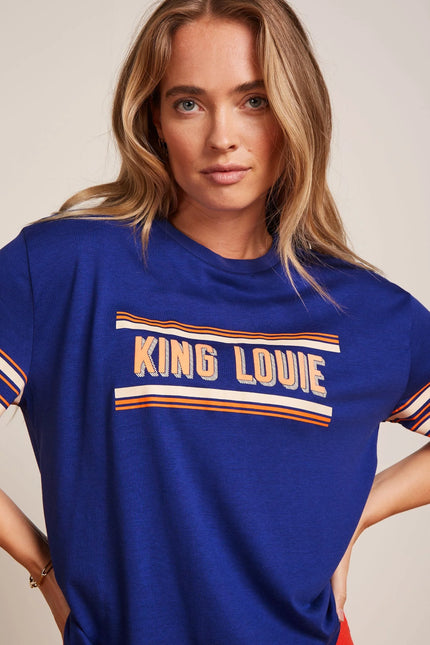 King Louie Boxy Tee - Bluing