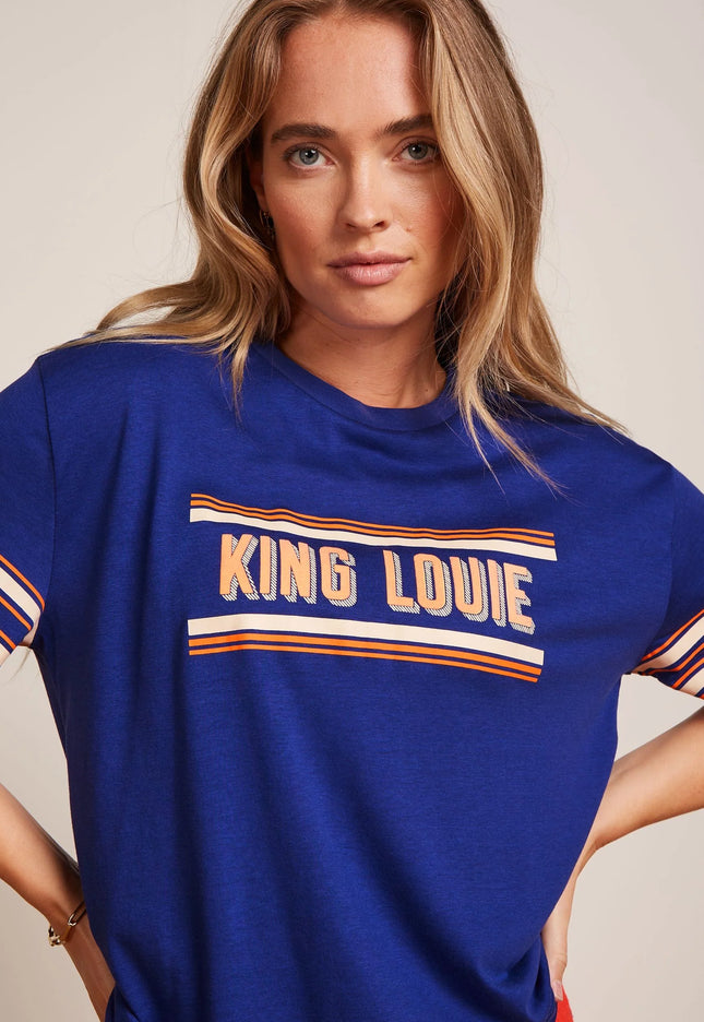 King Louie Boxy Tee - Bluing