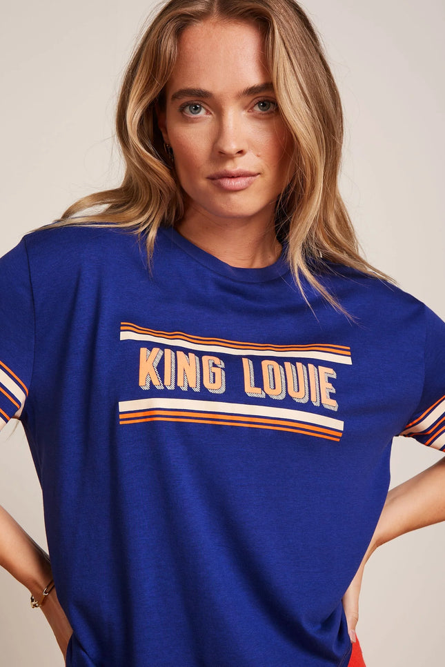 King Louie Boxy Tee - Bluing