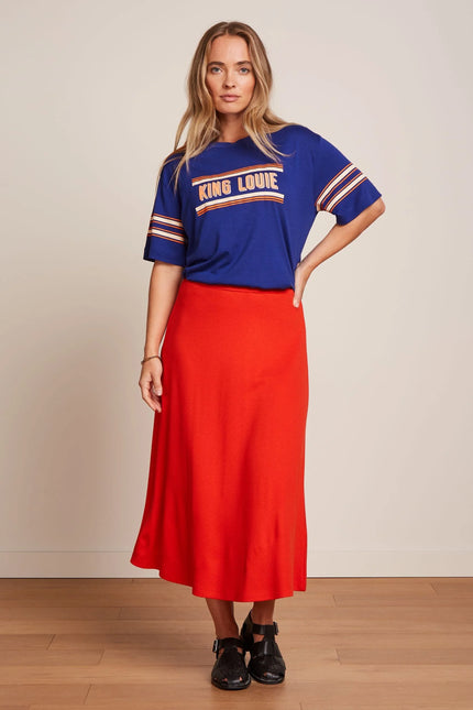 King Louie Boxy Tee - Bluing