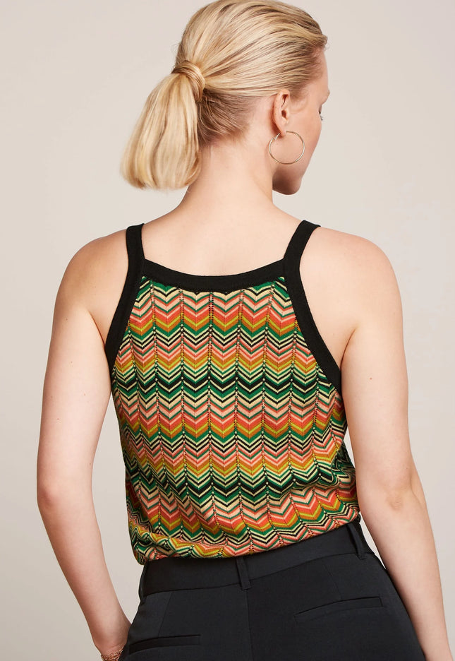 King Louie Sofie Top - Penny Zigzag