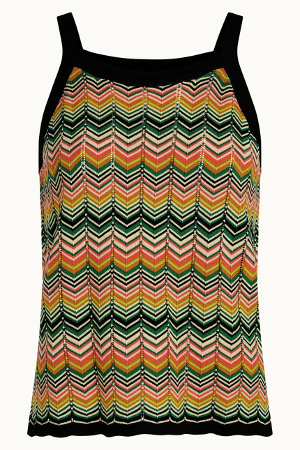 King Louie Sofie Top - Penny Zigzag