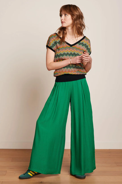 King Louie Double V Top - Penny Zigzag