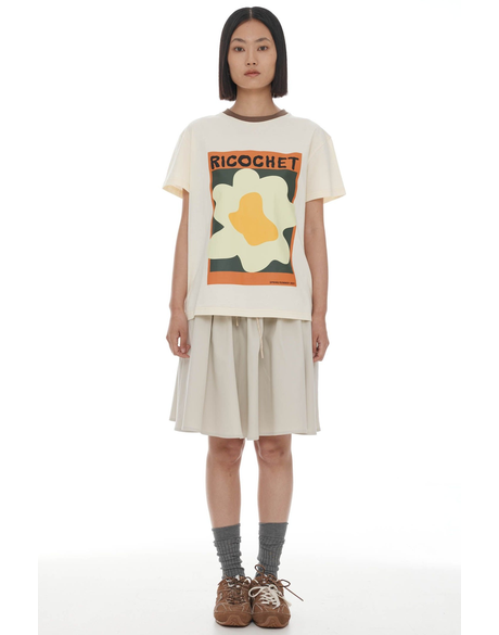 Ricochet Aiden Tee - Ivory + Mint