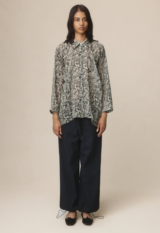 Marle Liberty Shirt - Echo Print