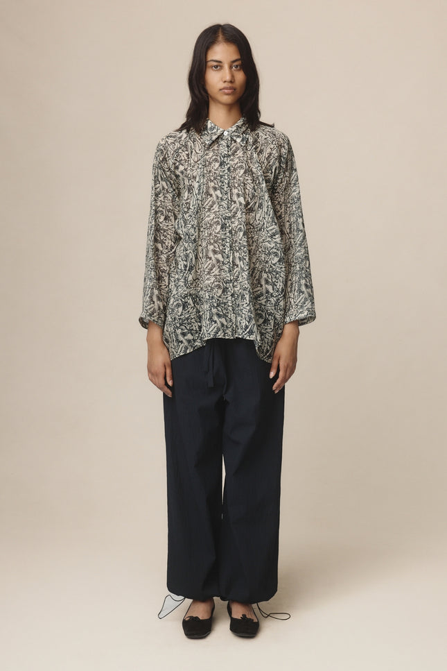 Marle Liberty Shirt - Echo Print