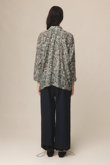 Marle Liberty Shirt - Echo Print