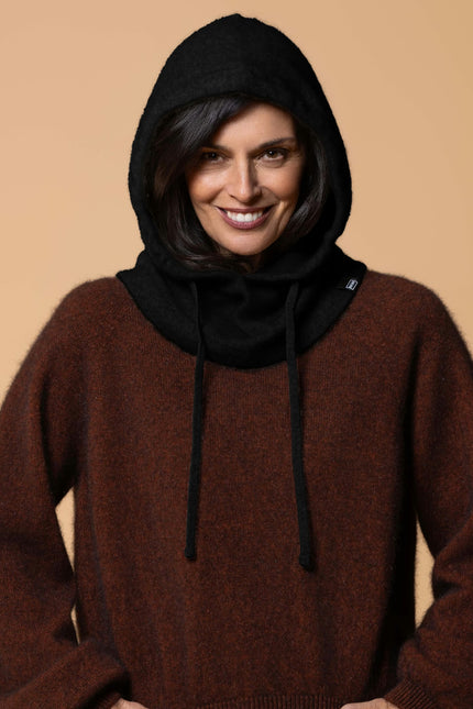 Noble Wilde Oslow Hood - Black