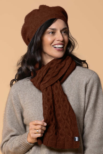 Noble Wilde New Leaf Scarf - Rimu