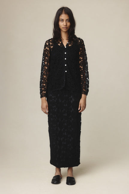 Marle Pierre Top - Black