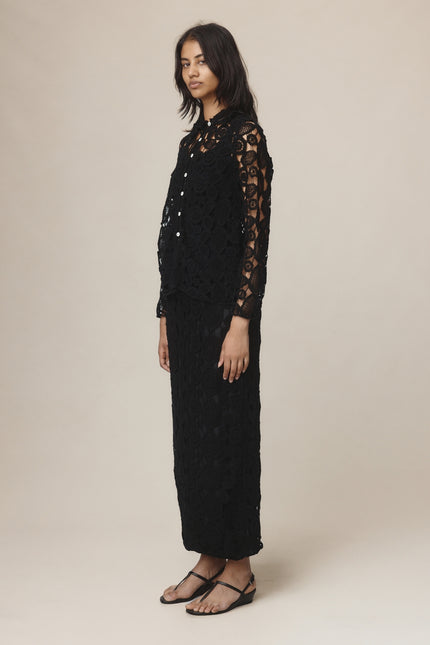 Marle Pierre Top - Black