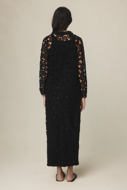 Marle Pierre Top - Black