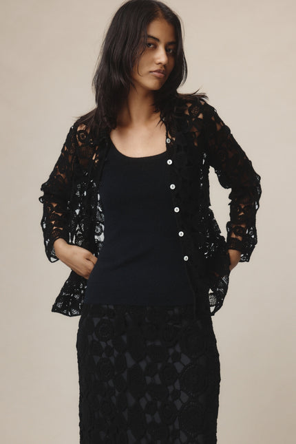 Marle Pierre Top - Black