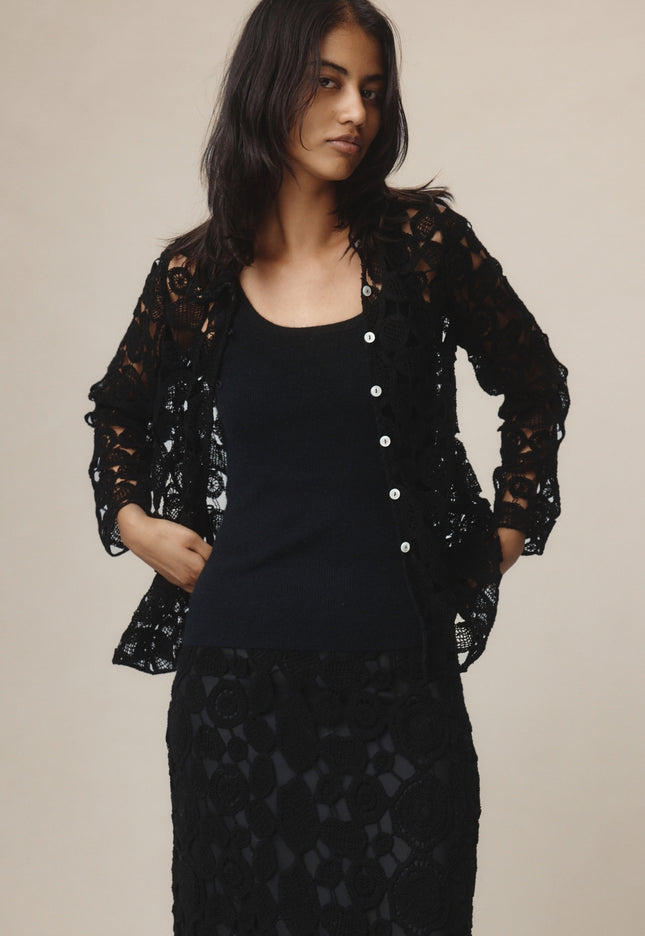 Marle Pierre Top - Black