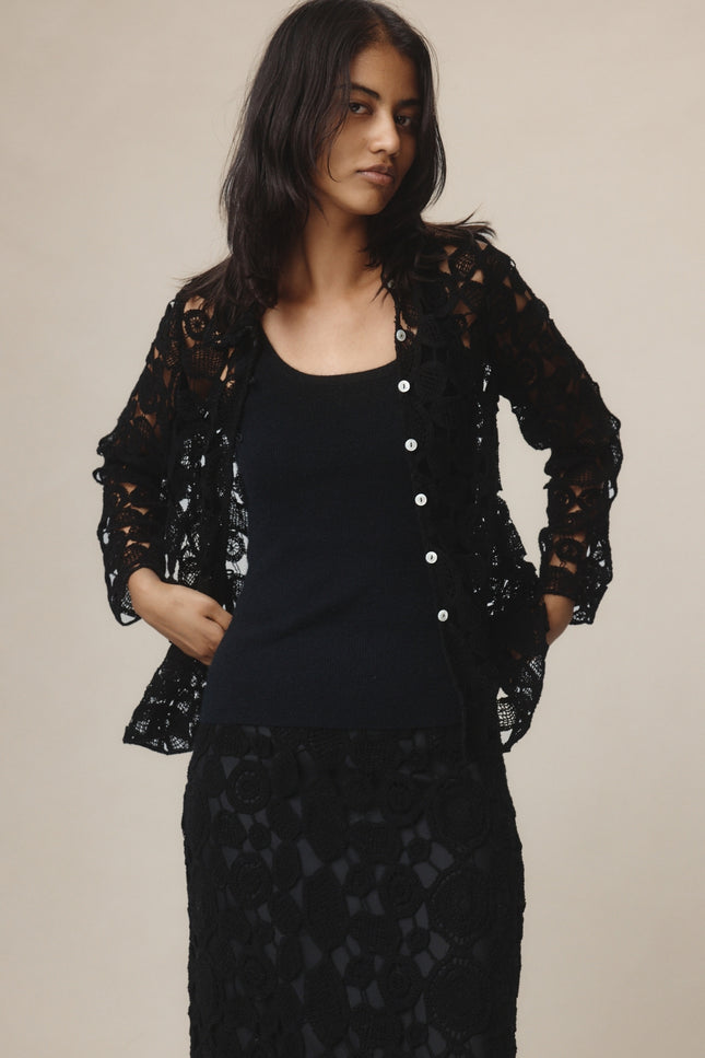 Marle Pierre Top - Black