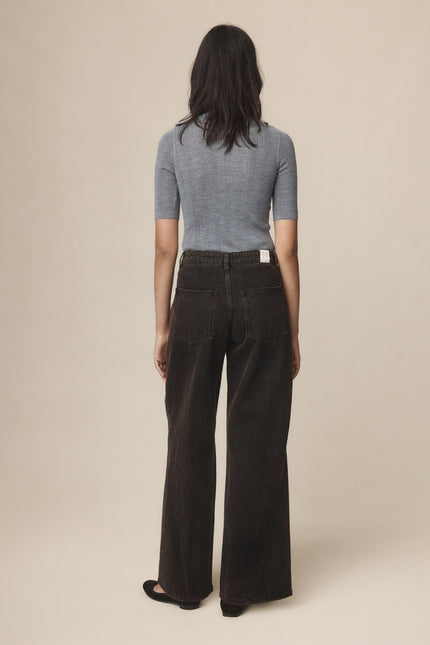 Marle Panel Jean - Tobacco