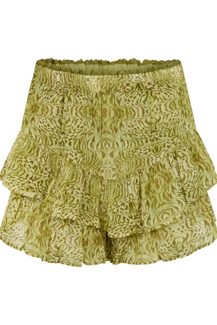 Kinga Csilla Viper Fae Frill Skort - Pistachio