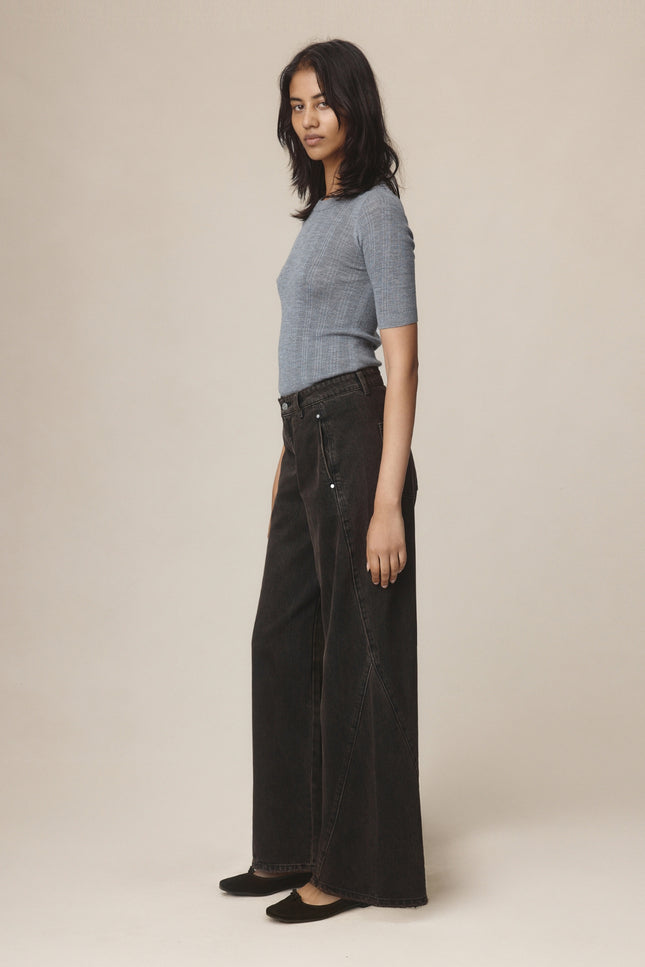 Marle Panel Jean - Tobacco