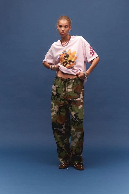 Kinga Csilla Camuffare Pallet Pant - Camouflage