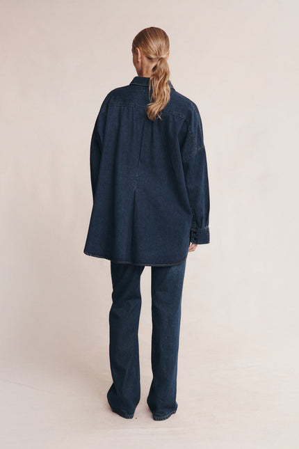 Marle Jordy Shirt - Dark Wash