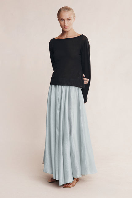 Marle Jill Knit Top - Black
