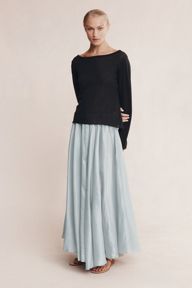Marle Jill Knit Top - Black