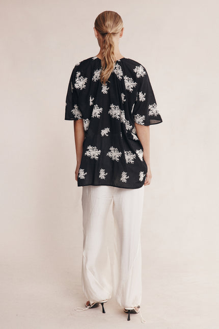 Marle Liberty Short Sleeve Shirt - Rice Flower