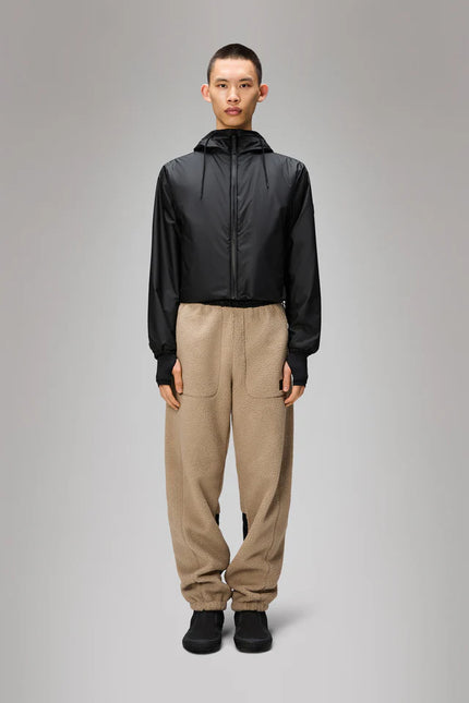 Rains Lohja Short Insulated Jacket - Black