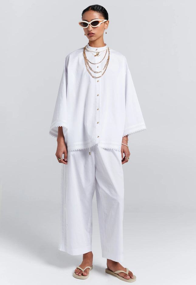 Karen Walker Boat Pants - White