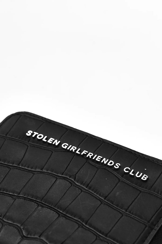 Stolen Girlfriends Club Trouble Wallet - Black Matte