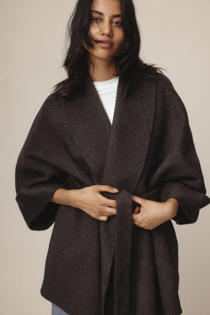 Marle Wes Coat - Tapenade