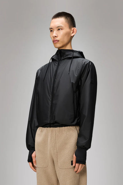 Rains Lohja Short Insulated Jacket - Black