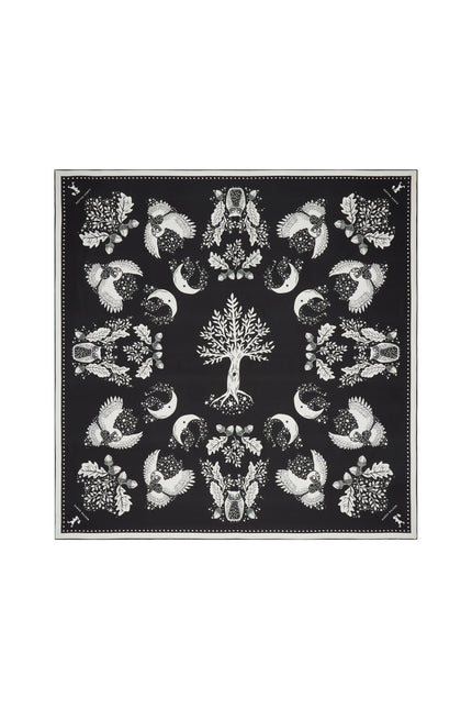 Karen Walker Night Owl Classic Scarf - Black