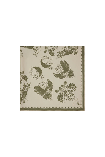Karen Walker Night Owl Classic Scarf - Natural