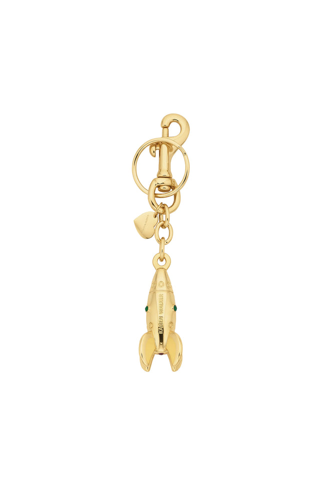 Karen Walker Rocket Charm ~ Gold