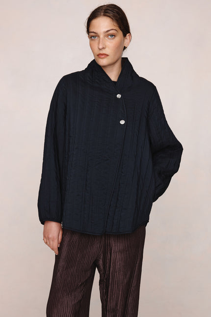 Marle Agnes Jacket - Black/Tapenade
