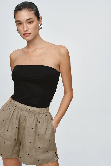 Marle Alisa Short - Ramie - Laurel