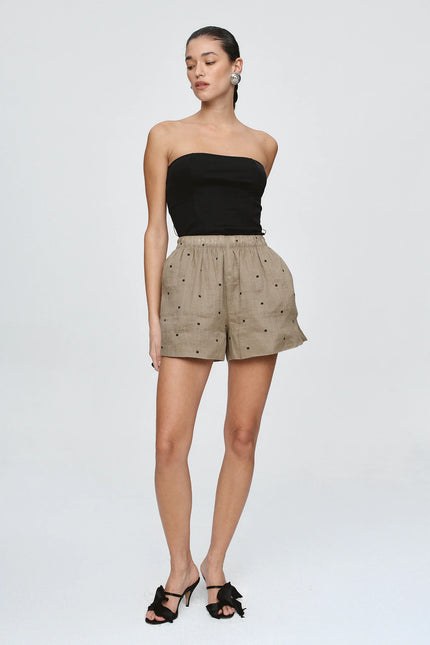 Marle Alisa Short - Ramie - Laurel