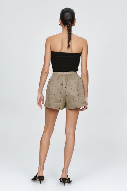 Marle Alisa Short - Ramie - Laurel