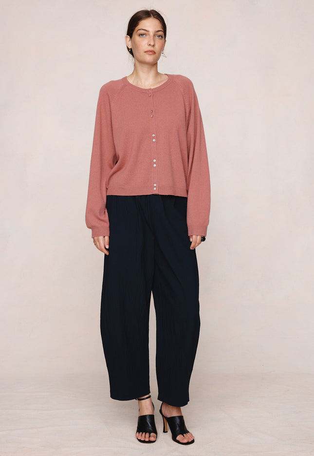 Marle Babette Cardigan - Rosewood