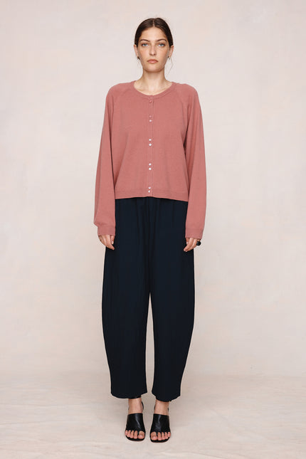 Marle Babette Cardigan - Rosewood