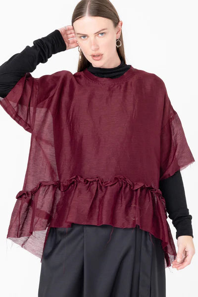Company of Strangers Connection Tee - Sheer Pinot