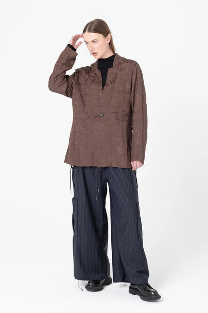 Company of Strangers Hotel Jacket - Cacao Jaquard